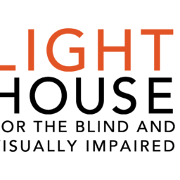 LH_Logo_Orange_Black_Text_Vertical Wide LightHouse Logo in persimmon and black. The word Lighthouse is bookended by a braille L and a braille H. Words read LightHouse for the Blind and Visually Impaired.