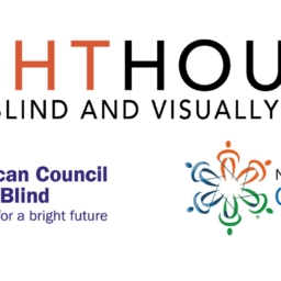 A composite of the LightHouse, ACB and NFB logos